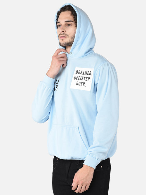 Slogan Print Hoodie