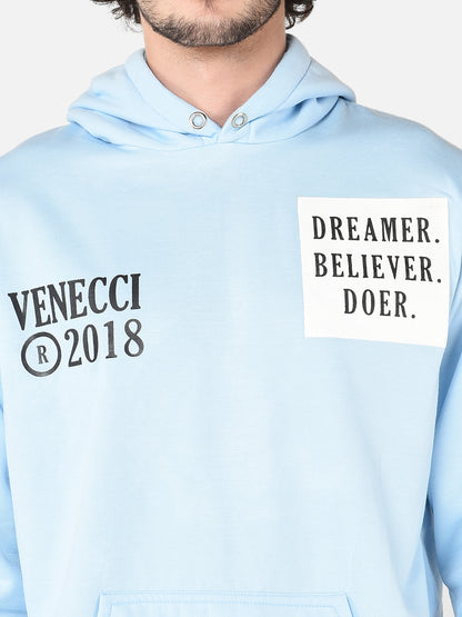 Slogan Print Hoodie